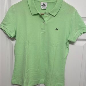 Lacoste Light Green Polo Shirt